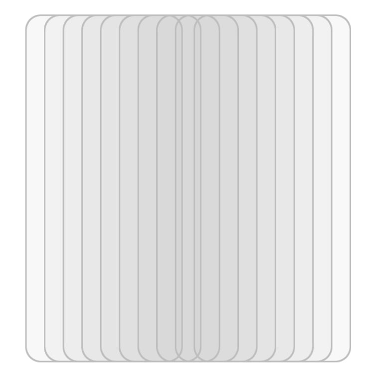 50 PCS   0.26mm 9H 2.5D 鋼化玻璃膜 適用於 OPPO Reno 2