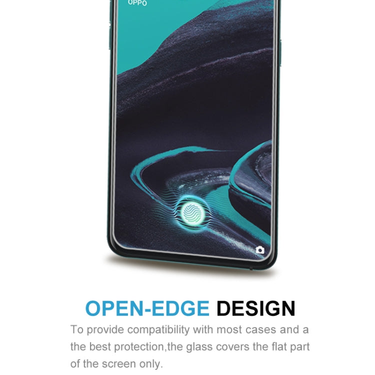 50 PCS   0.26mm 9H 2.5D 鋼化玻璃膜 適用於 OPPO Reno 2