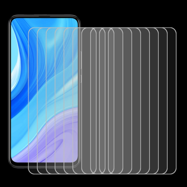 10片一賣 適用於 華為 暢享10 Plus 9H 2.5D 超薄鋼化玻璃屏幕保護膜