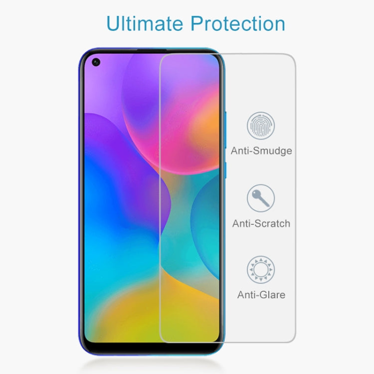 50 PCS   0.26mm 9H 2.5D 鋼化玻璃膜 適用於 華為 榮耀 Play 3