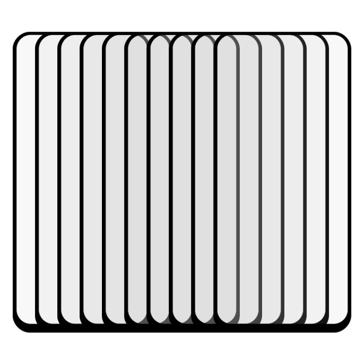 適用於 OPPO A52 25 PCS 絲印二強 全屏鋼化玻璃膜