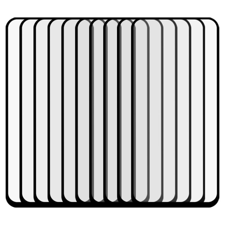 適用於 OPPO A72 25 PCS 9D 絲印二強 全屏鋼化玻璃膜