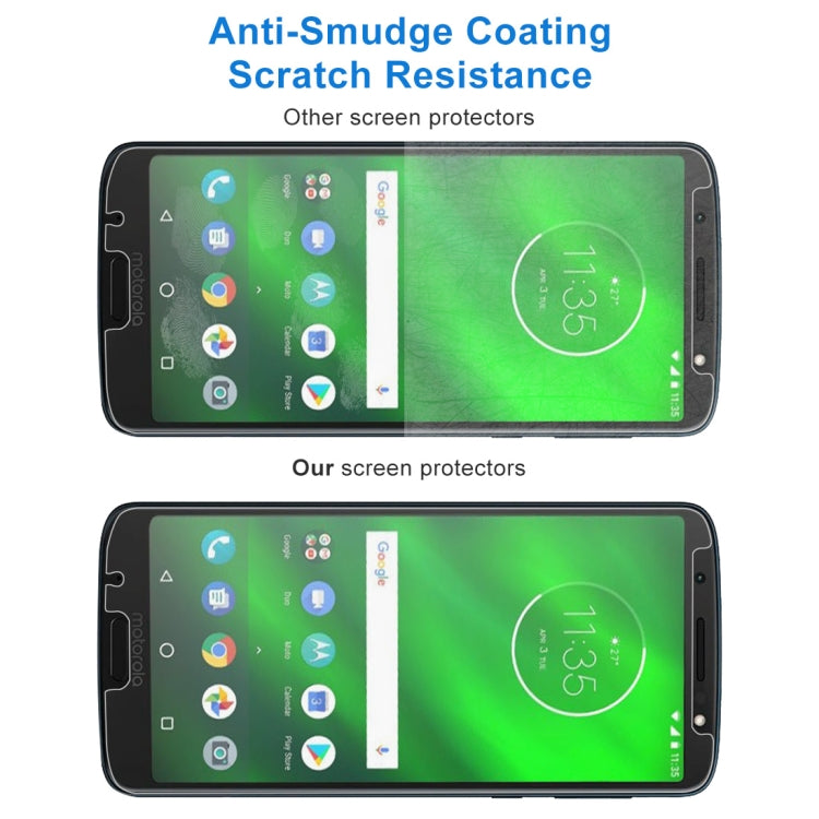Moto G6 Plus 0.26mm厚度 9H 2.5D弧邊鋼化玻璃保護膜