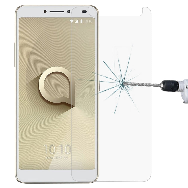 阿爾卡特 3V 0.26mm厚度 9H 2.5D弧邊鋼化玻璃保護膜