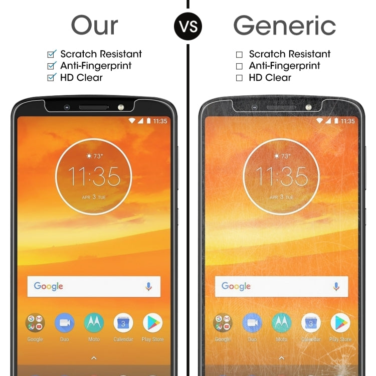 適用於摩托羅拉E5 Plus 0.26mm厚度 9H 2.5D弧邊鋼化玻璃保護膜