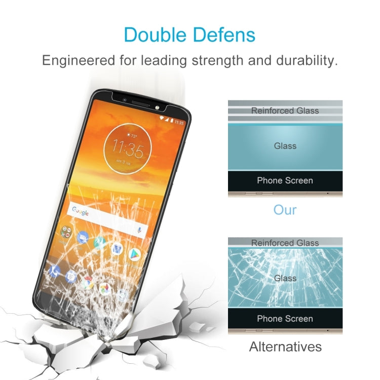 適用於摩托羅拉E5 Plus 0.26mm厚度 9H 2.5D弧邊鋼化玻璃保護膜