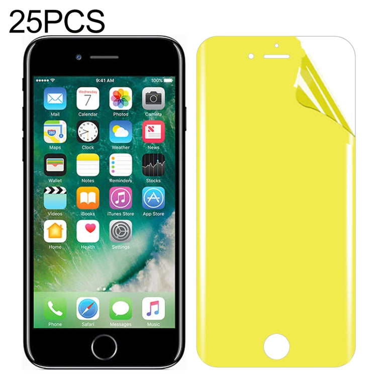 25片裝 適用於iPhone SE 2020 / 8 / 7 全屏覆蓋TPU前膜軟貼膜