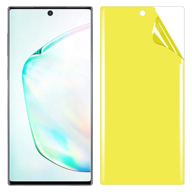 適用於三星 Galaxy Note 10 全屏覆蓋TPU前膜軟貼膜