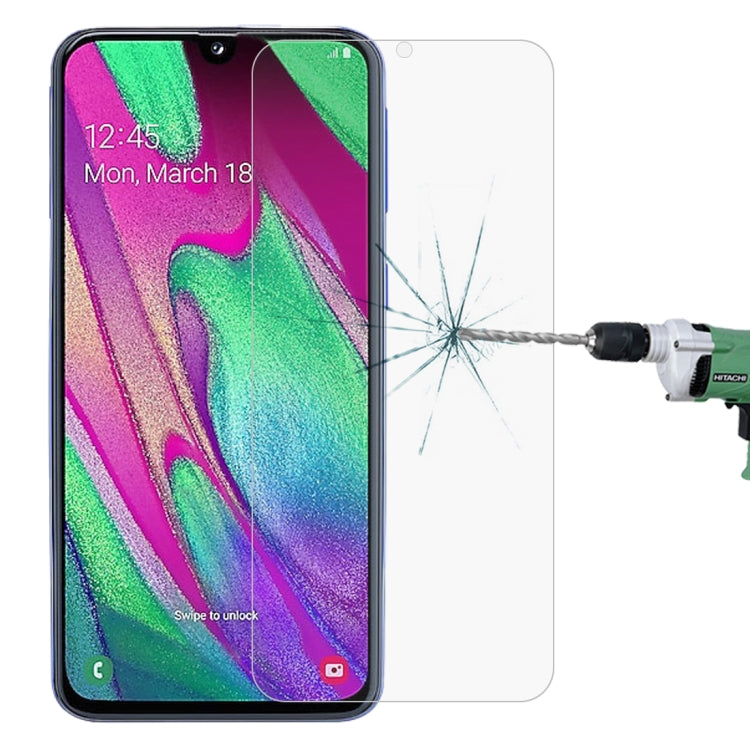 2.5D弧邊 半屏鋼化玻璃保護膜  適用於三星 Galaxy A40