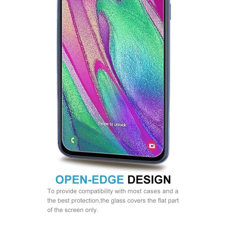 2.5D弧邊 半屏鋼化玻璃保護膜  適用於三星 Galaxy A40