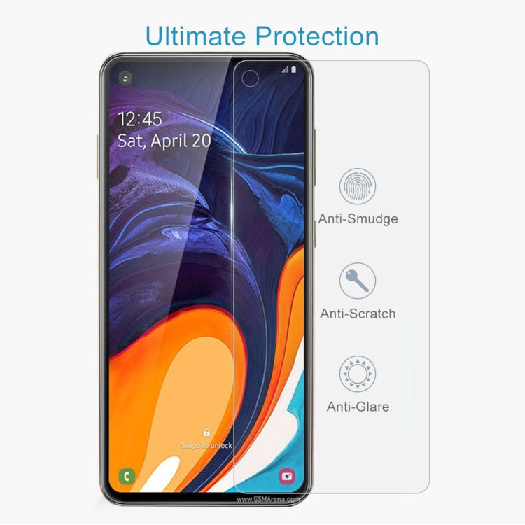 2.5D弧邊 半屏鋼化玻璃保護膜  適用於三星 Galaxy A60