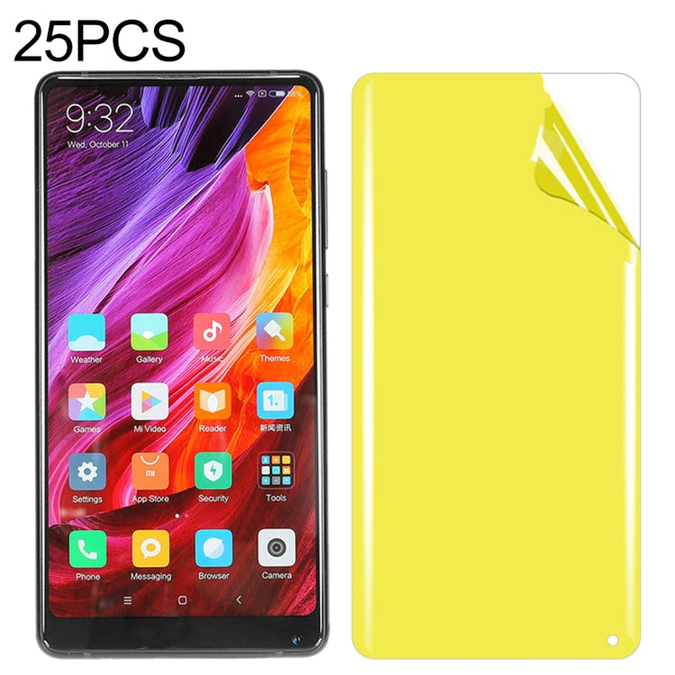 25片裝 適用於小米 Mi Mix 2 / Mix 2s 全屏覆蓋TPU前膜軟貼膜