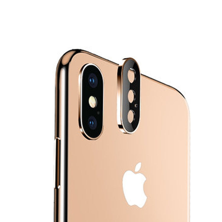 適用於iPhone X 鈦合金鋼化玻璃鏡頭保護膜