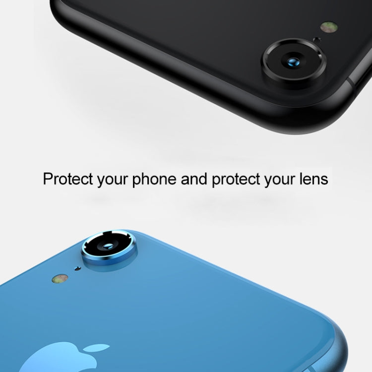 適用於iPhone XR 鈦合金鋼化玻璃鏡頭保護膜