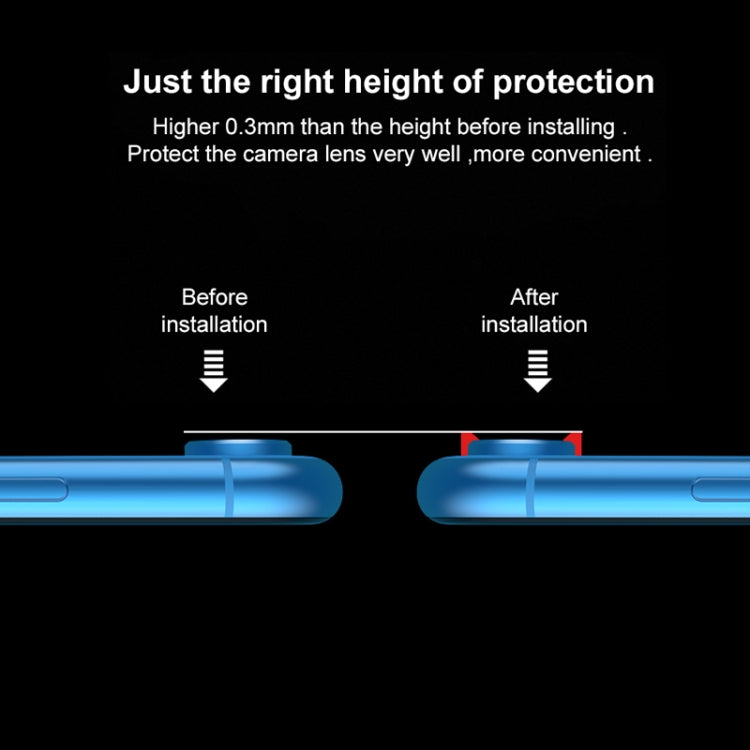 適用於iPhone XR 鈦合金鋼化玻璃鏡頭保護膜