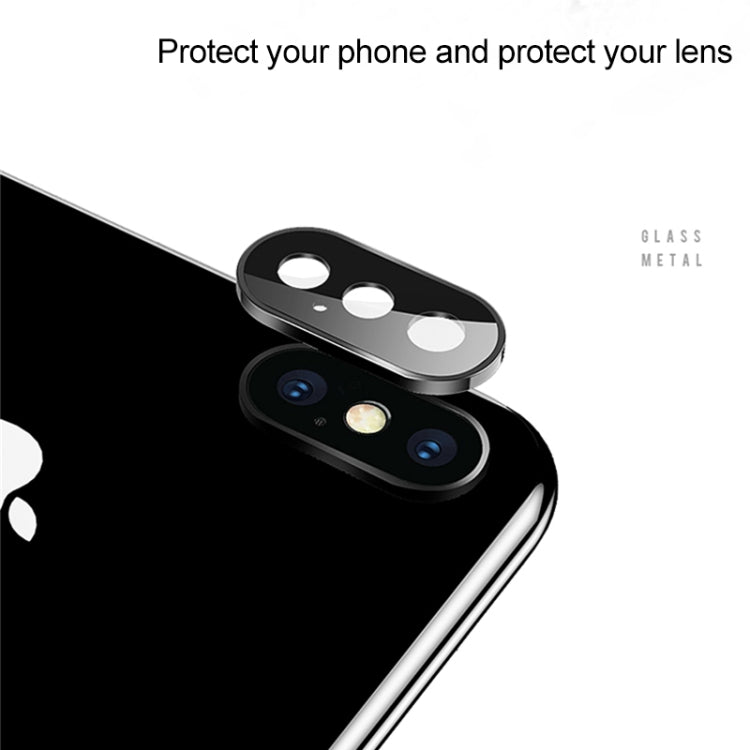 適用於iPhone XS Max 鈦合金鋼化玻璃鏡頭保護膜