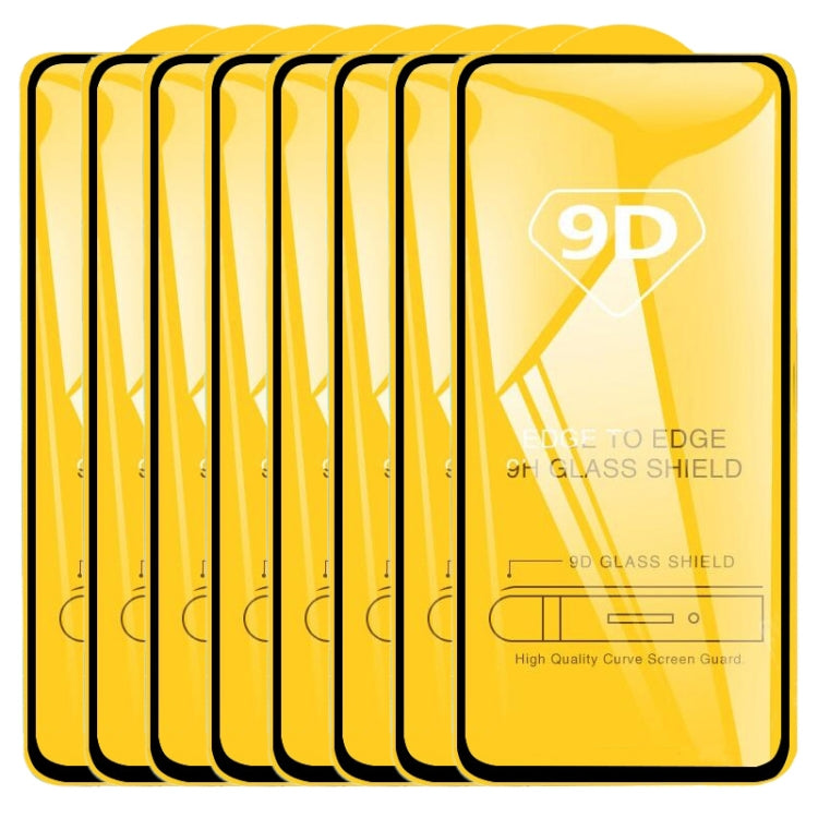 25 PCS 適用於華為 Nova 6 / 榮耀 V30 9D絲印二強 全屏鋼化玻璃膜