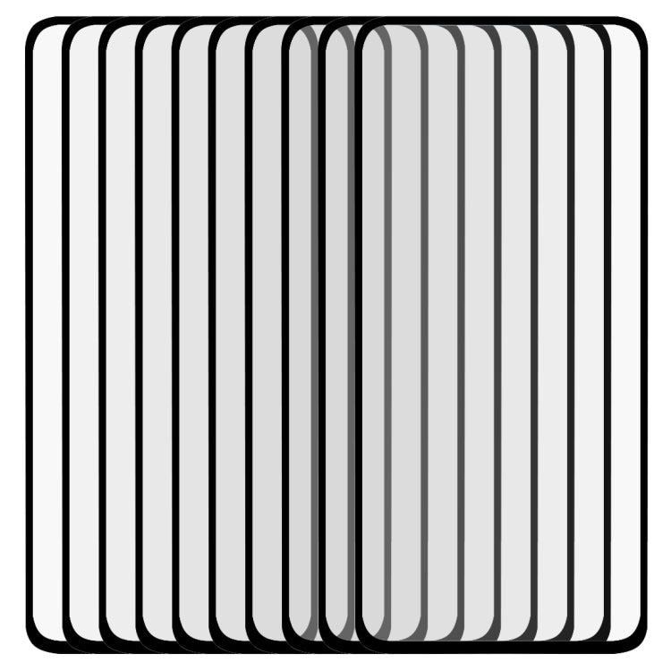 25 PCS 適用於 Vivo X30 絲印二強 全屏鋼化玻璃膜