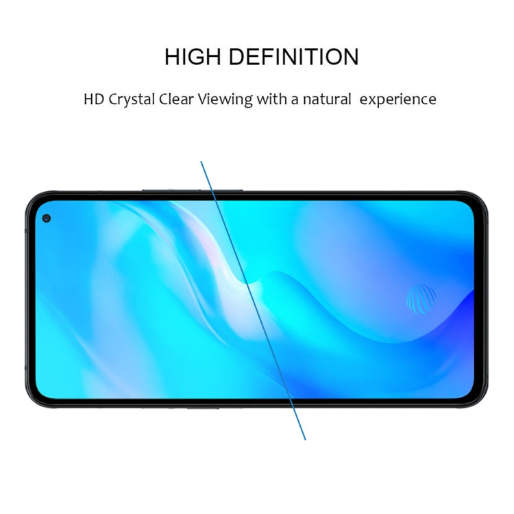 25 PCS 適用於 Vivo X30 絲印二強 全屏鋼化玻璃膜