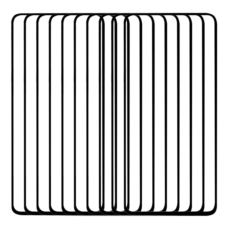 25 PCS 適用於 小米紅米 K30 絲印二強 全屏鋼化玻璃膜