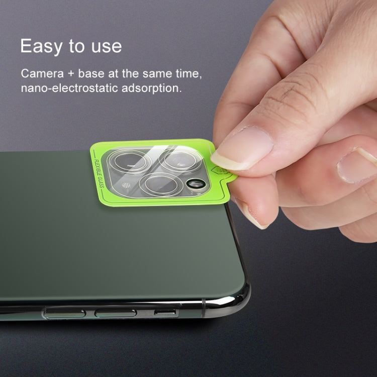 50片裝 高清防眩光后攝像頭鋼化膜 適用於iPhone 13 mini