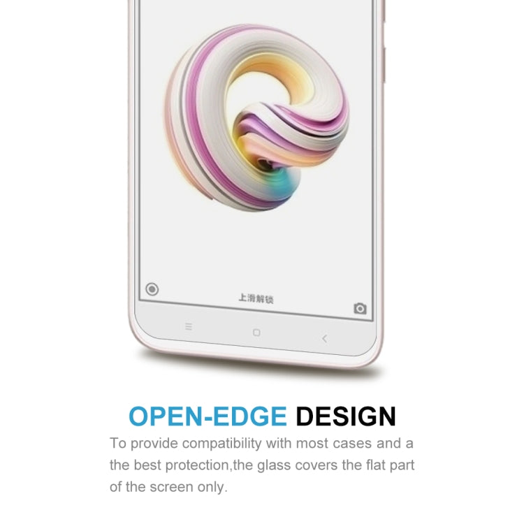 適用於小米 紅米5A 0.26mm 9H表面硬度 2.5D弧邊鋼化玻璃保護膜