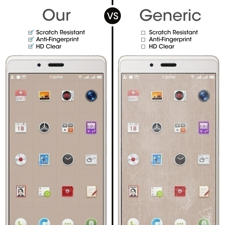 堅果Pro 0.26mm 9H表面硬度 2.5D弧邊鋼化玻璃前膜保護膜