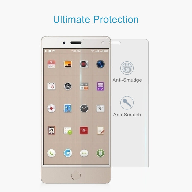 堅果Pro 0.26mm 9H表面硬度 2.5D弧邊鋼化玻璃前膜保護膜