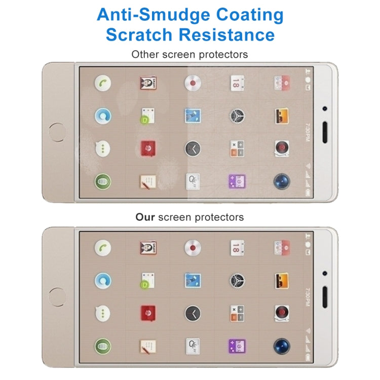 堅果Pro 0.26mm 9H表面硬度 2.5D弧邊鋼化玻璃前膜保護膜