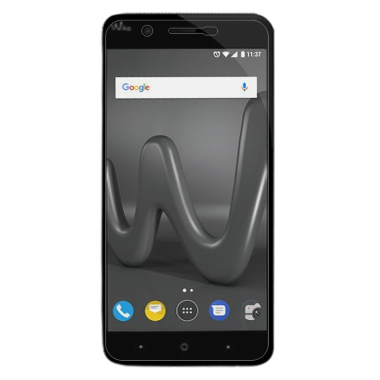 2片裝 Wiko Harry 0.26mm 9H表面硬度2.5D弧邊鋼化玻璃保護膜