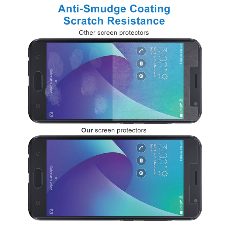 適用於華碩ZenFone V V520KL 0.26mm厚 1個裝 9H表面硬度2.5D弧邊鋼化玻璃保護膜