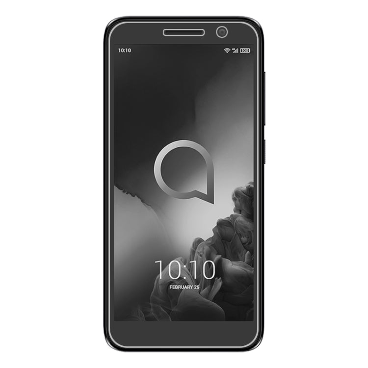 2.5D弧邊半屏鋼化玻璃保護膜  適用於Alcatel 1