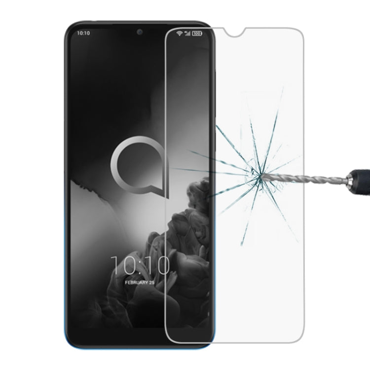 2.5D弧邊半屏鋼化玻璃保護膜  適用於Alcatel 3