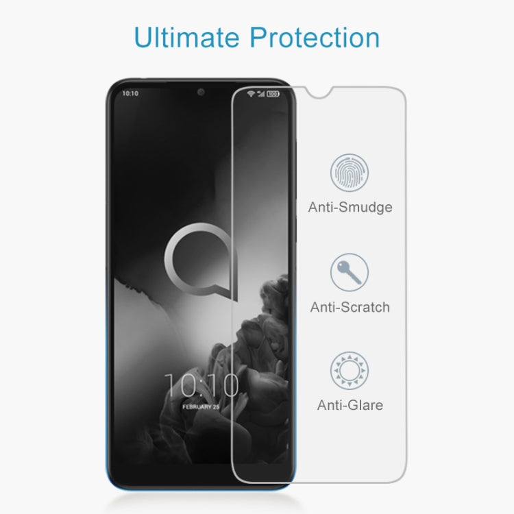2.5D弧邊半屏鋼化玻璃保護膜  適用於Alcatel 3