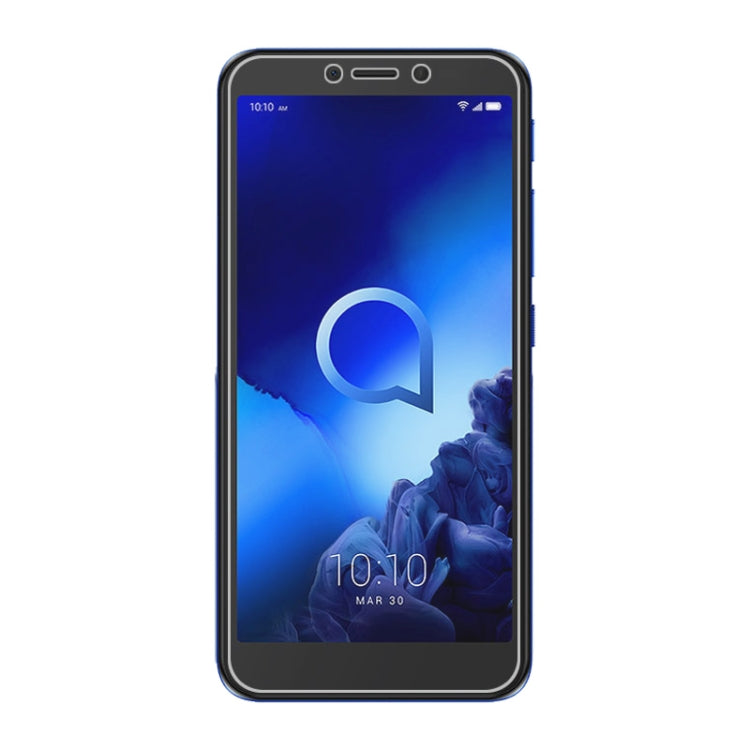 2.5D弧邊半屏鋼化玻璃保護膜  適用於Alcatel U5