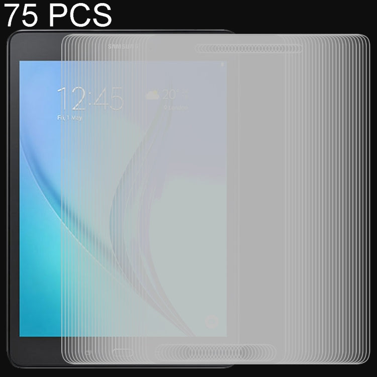 75 PCS 適用於三星 蓋樂世 Tab A Plus 9.7 / P550  0.3mm厚度 9H硬度 全屏鋼化玻璃膜