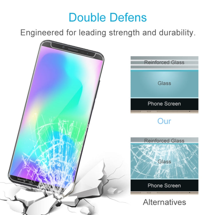 2.5D弧邊半屏鋼化玻璃保護膜  適用於Cubot X19