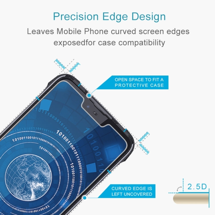 2.5D弧邊半屏鋼化玻璃保護膜  適用於 道格 DOOGEE S90