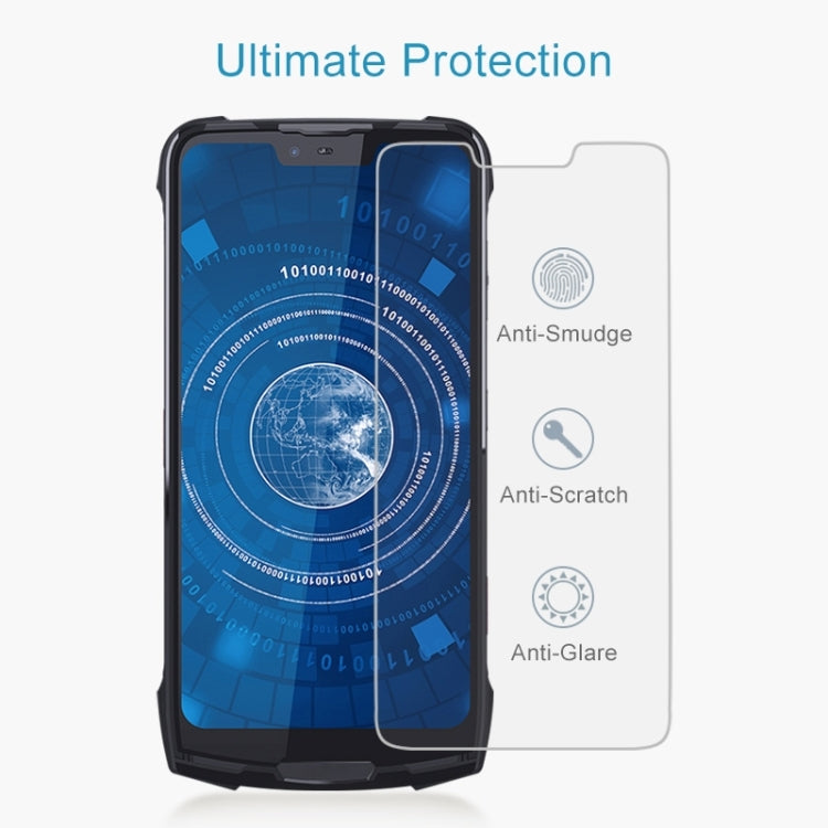 2.5D弧邊半屏鋼化玻璃保護膜  適用於 道格 DOOGEE S90