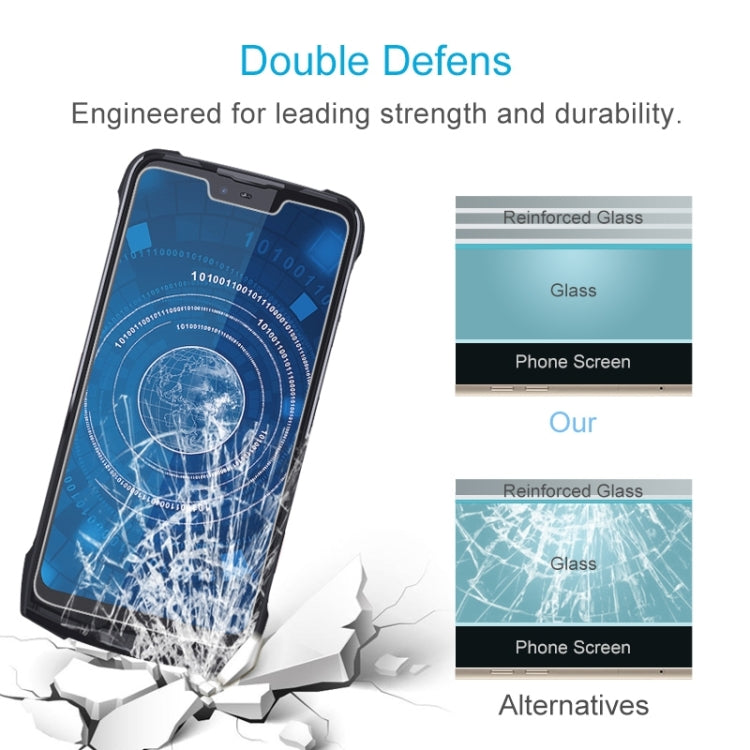 2.5D弧邊半屏鋼化玻璃保護膜  適用於 道格 DOOGEE S90
