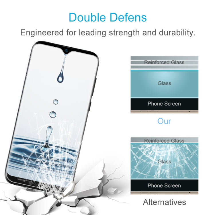 2.5D弧邊半屏鋼化玻璃保護膜  適用於 道格 DOOGEE X90 / X90L