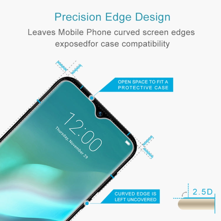 2.5D弧邊半屏鋼化玻璃保護膜  適用於 道格 DOOGEE Y8 Plus, For DOOGEE Y8 Plus