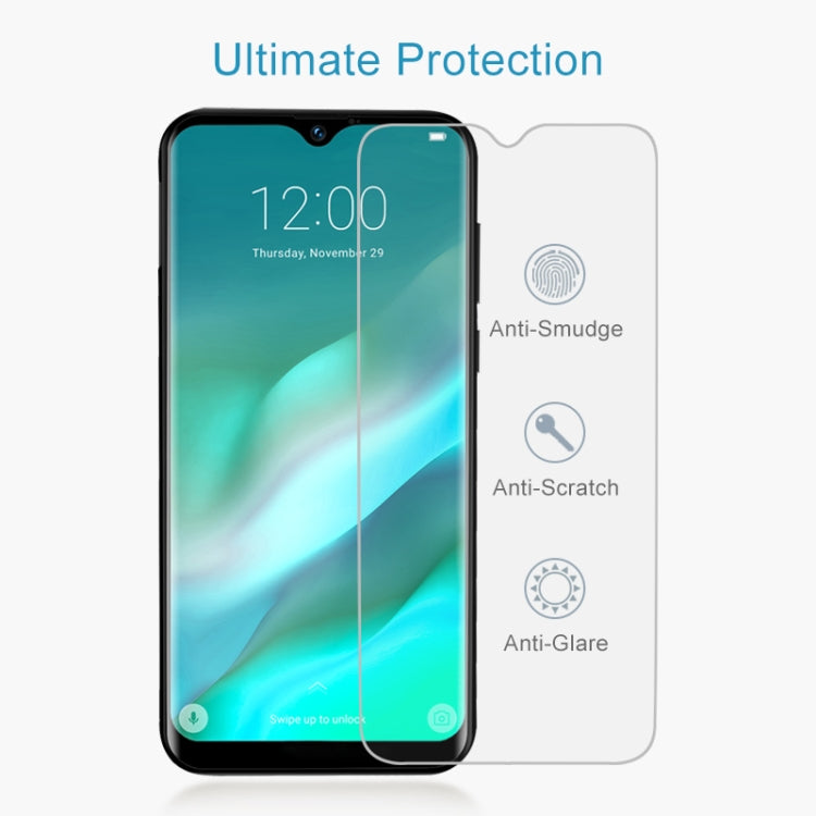 2.5D弧邊半屏鋼化玻璃保護膜  適用於 道格 DOOGEE Y8 Plus, For DOOGEE Y8 Plus