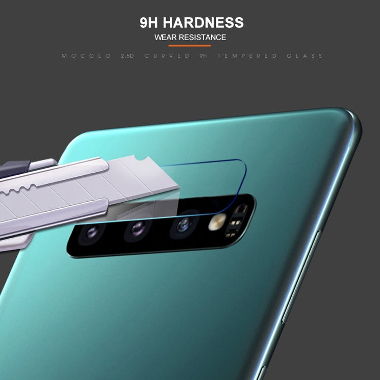 mocolo 適用於三星 Galaxy S10+ 0.15mm 9H 2.5D鋼化玻璃鏡頭膜