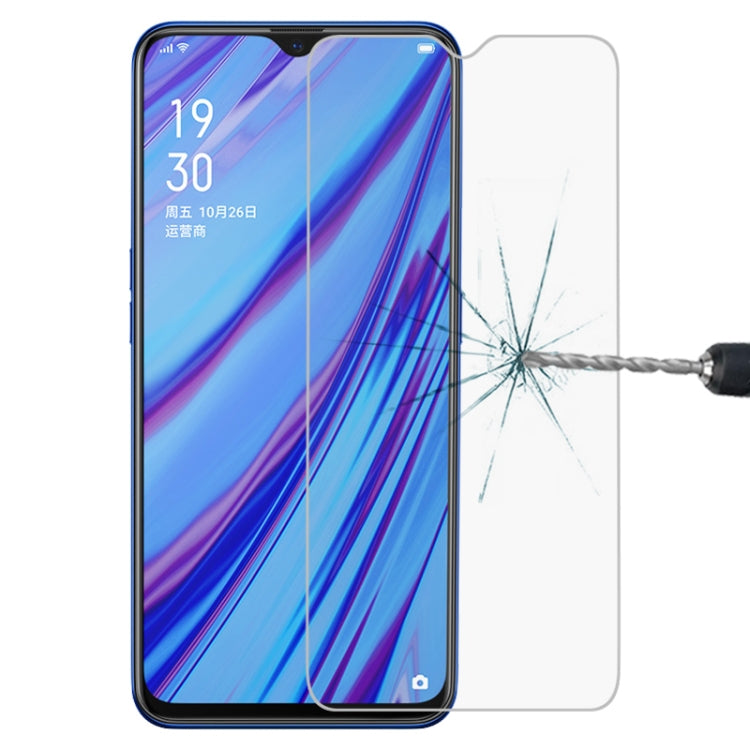 適用於OPPO A5 / A9  / A56 5G 9H 2.5D弧邊半屏鋼化玻璃保護膜