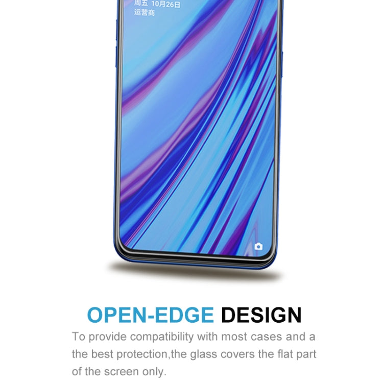 適用於OPPO A5 / A9  / A56 5G 9H 2.5D弧邊半屏鋼化玻璃保護膜