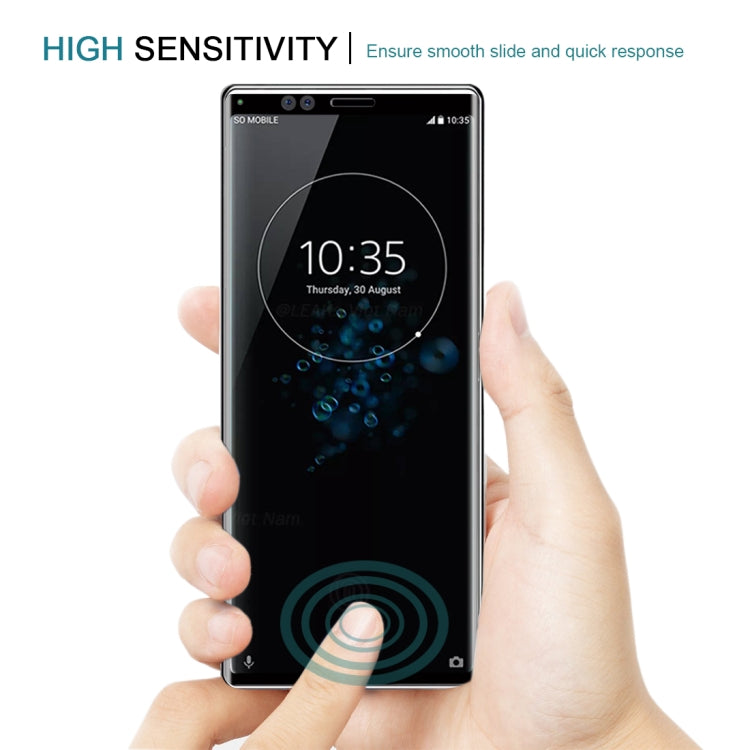 25個裝 適用於索尼 Xperia XZ4 9H 3D曲面全屏鋼化玻璃膜