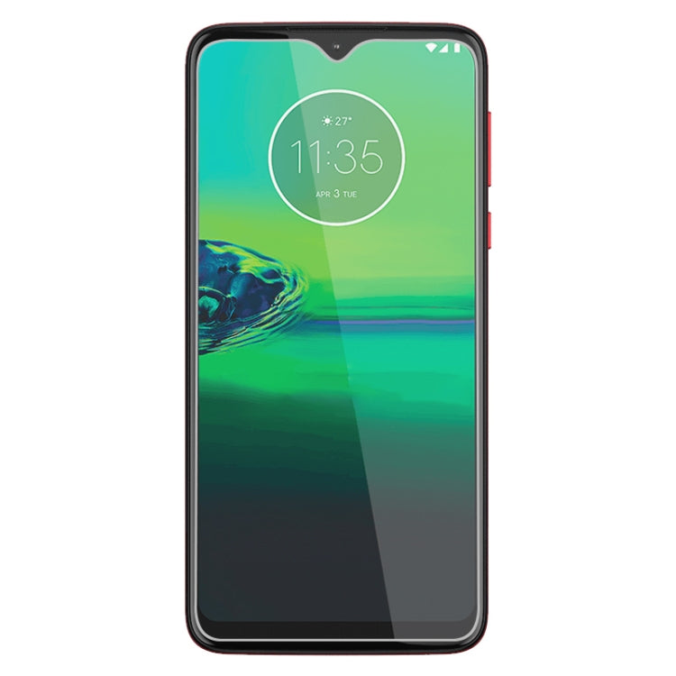 適用於摩托羅拉 Moto G8 Play 9H 2.5D弧邊半屏鋼化玻璃保護膜