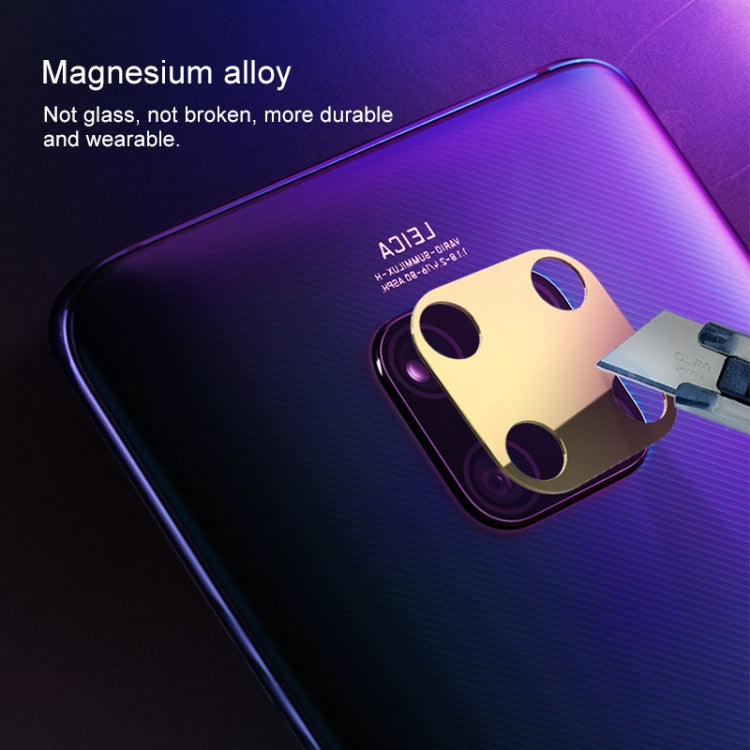 2個一賣 10D全覆蓋手機金屬後置攝像頭保護蓋 適用於華為 Mate 20 Pro