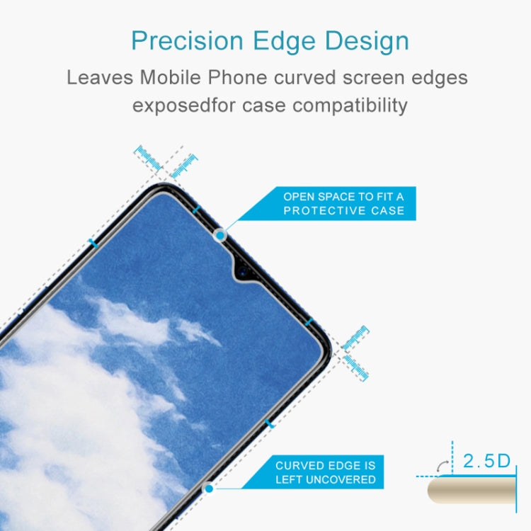 適用於OPPO Reno Ace 9H 2.5D弧邊半屏鋼化玻璃保護膜